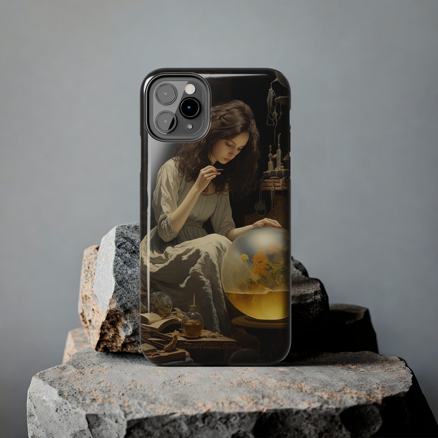 Introducing the "Mystic Botanist" Cell Phone Case – Discover the Secrets Within -Tough Phone Cases