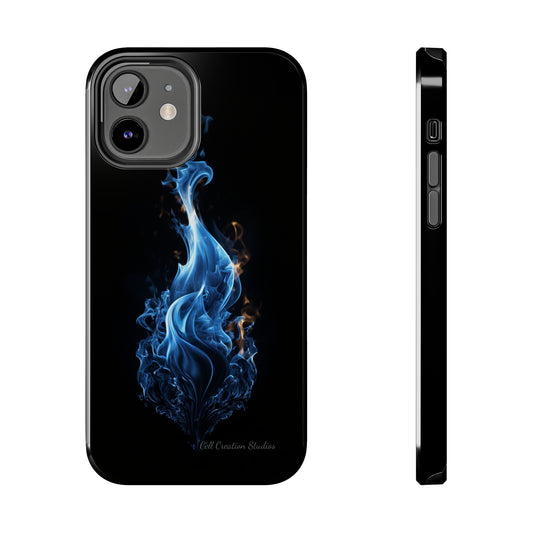 "Blue Flame" Phone Case: Ignite Your Style with Fiery Elegance -Tough Phone Cases