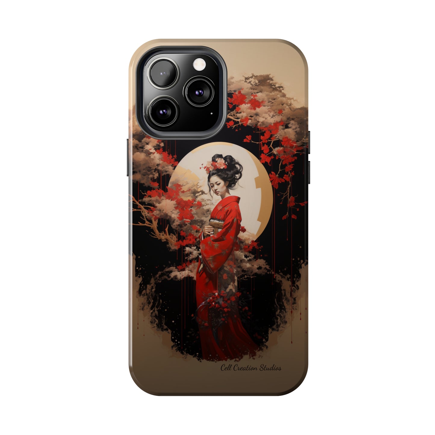 "Japanese Geisha Art" Phone Case -Tough Phone Cases