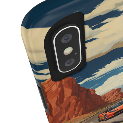 "Desert Racer Ferrari Edition" -Tough iPhone Cases