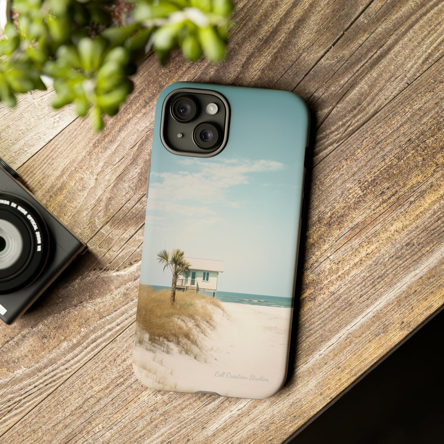 "Seaside Haven" -Tough iPhone Cases