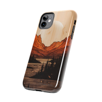 "Mountain Moonlight" Phone Case -Tough Phone Cases