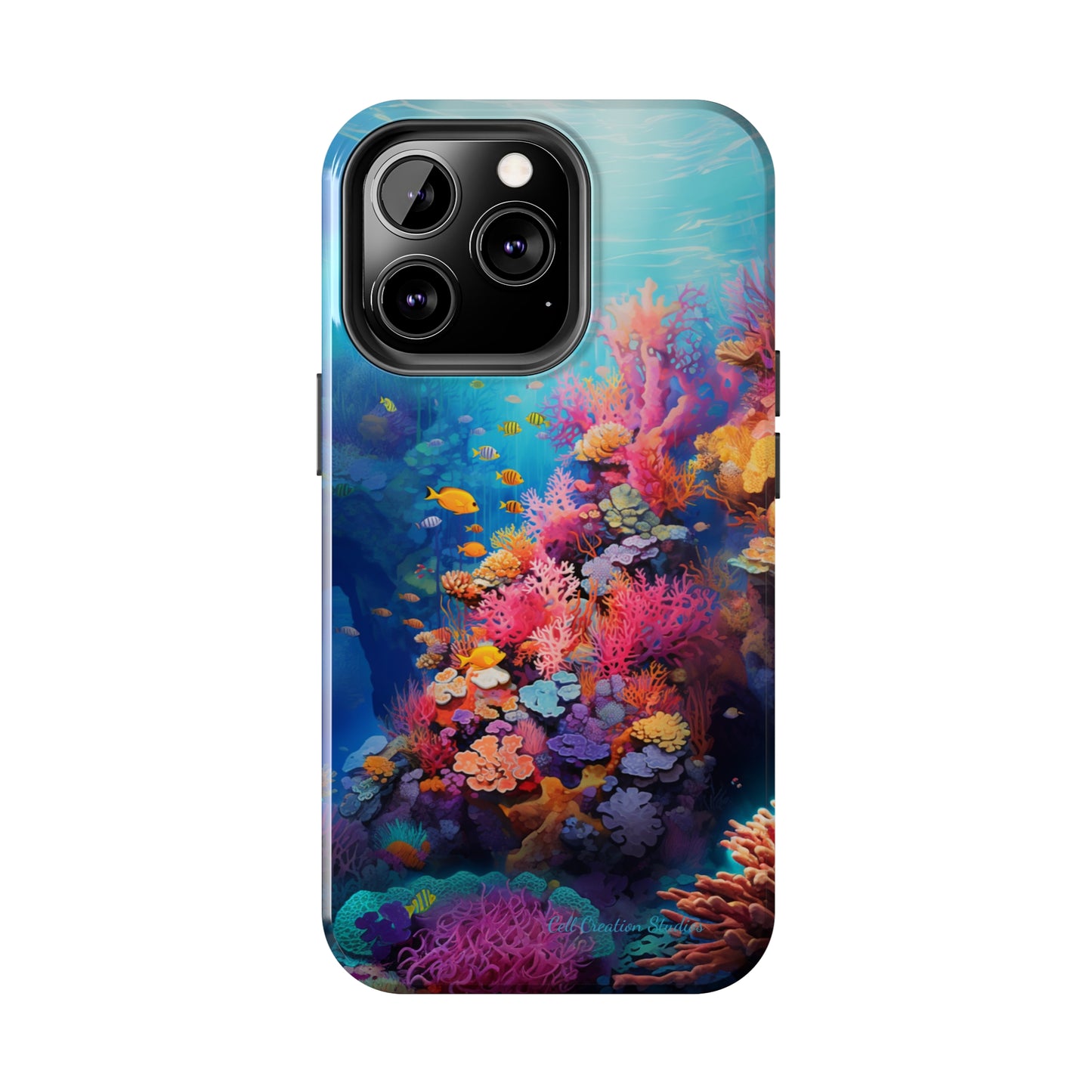 "Coral Reef Splendor" Cell Phone Case – Dive into the Vibrant Underwater World - Phone Cases