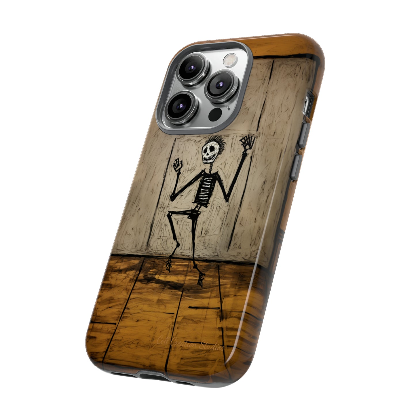 "Groovy Bones Skeleton" -Tough iPhone Cases