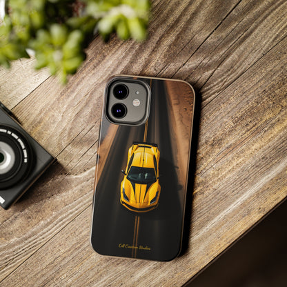 Introducing the "Desert Speedster" Cell Phone Case – Feel the Thrill of a Ferrari Racing through the Desert! -Tough Phone Cases