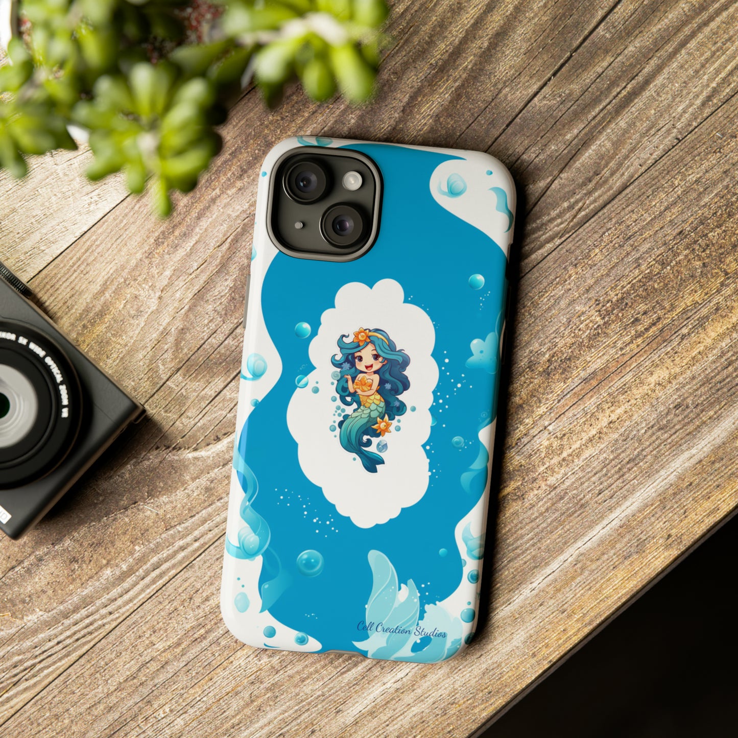 "Mermaid Elegance" -Tough iPhone Cases