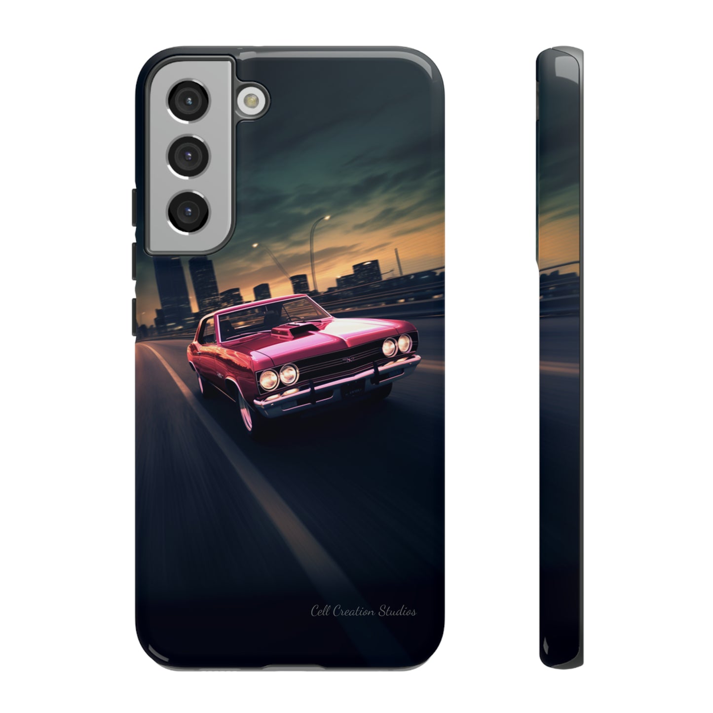 "Sunset City Cruise GTO Edition" -Tough Samsung Phone Cases