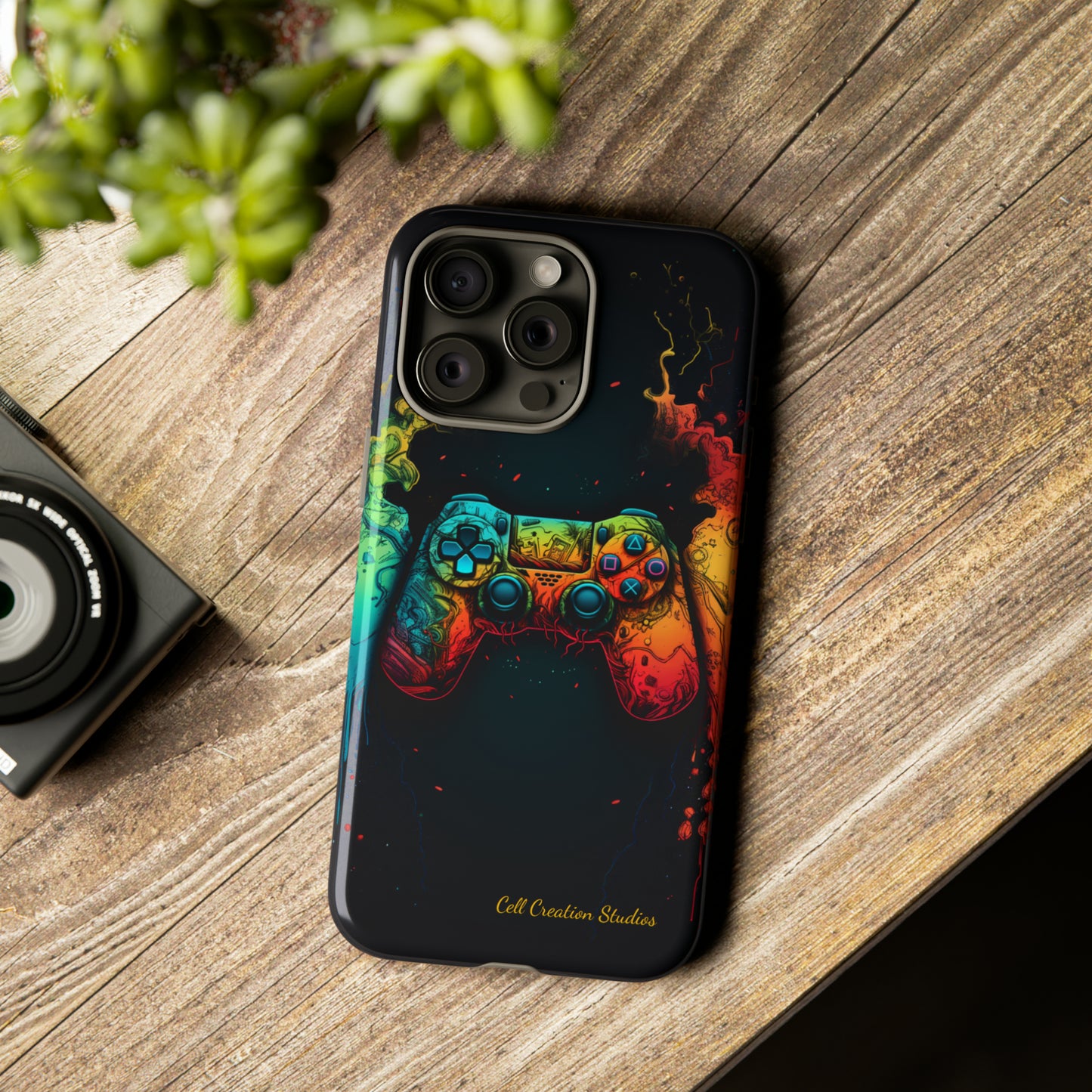 "ColorBlast Gaming" -Tough iPhone Cases