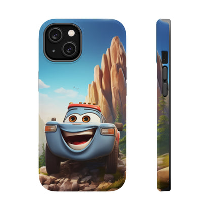 The "Mountain Explorer SUV" Phone Case -MagSafe Tough Cases