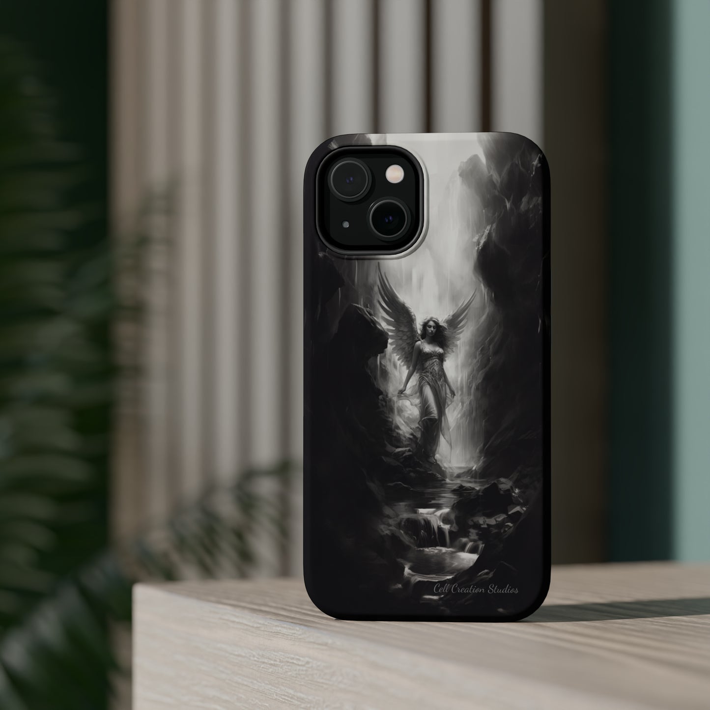 "Seraphic Streams" Angelic Ravine Phone Case -MagSafe Tough Cases