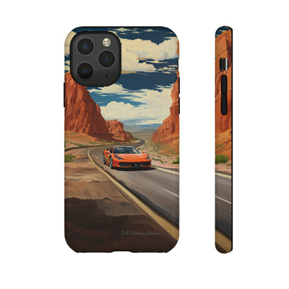 "Desert Racer Ferrari Edition" -Tough iPhone Cases