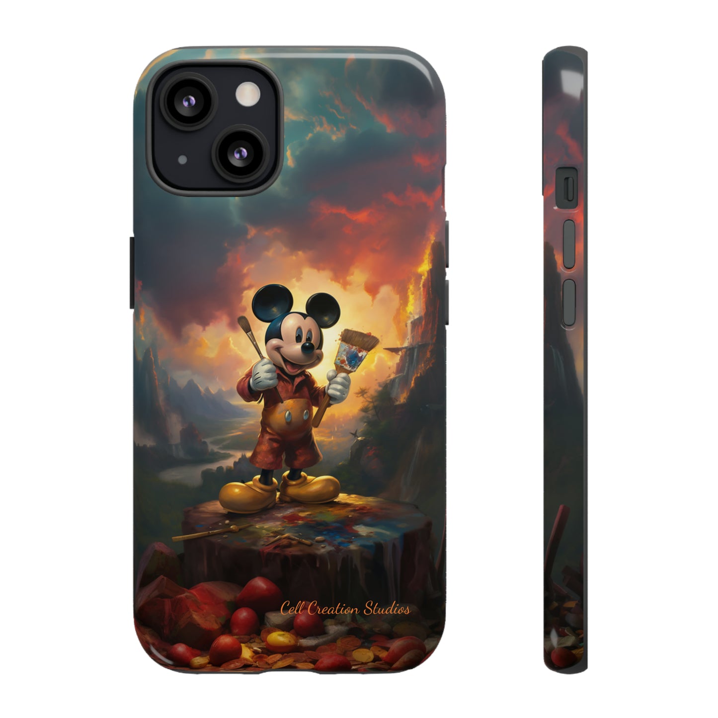 "Artist Mickey" -Tough iPhone Cases