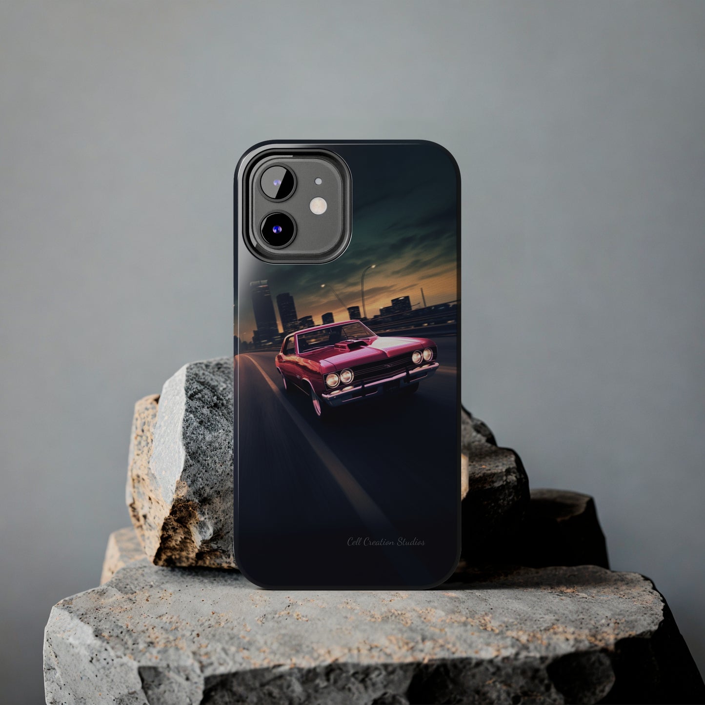 "Sunset City Cruise GTO Edition" -Tough iPhone Cases