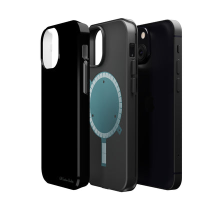 "Stealth Black Defender" -MagSafe Tough iPhone Cases