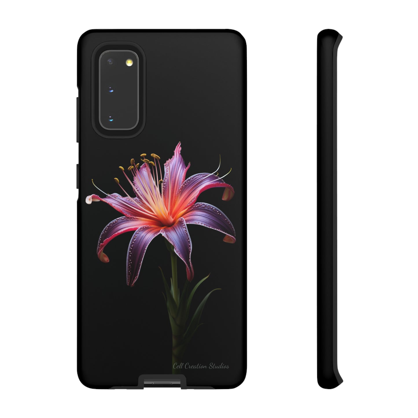 "Vibrant Purple Lily" Phone Case -Tough Cases