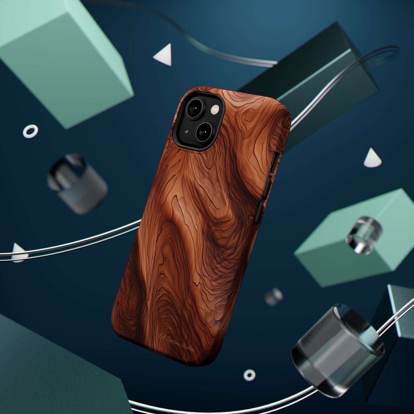 The "Eternal Woodgrain" Phone Case -MagSafe Tough Cases