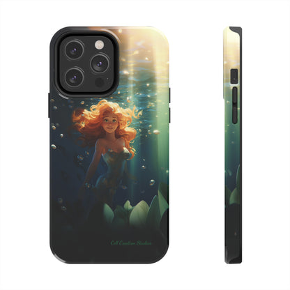 Dive into Enchantment with Our "Ariel Little Mermaid" Phone Case -Tough Phone Cases