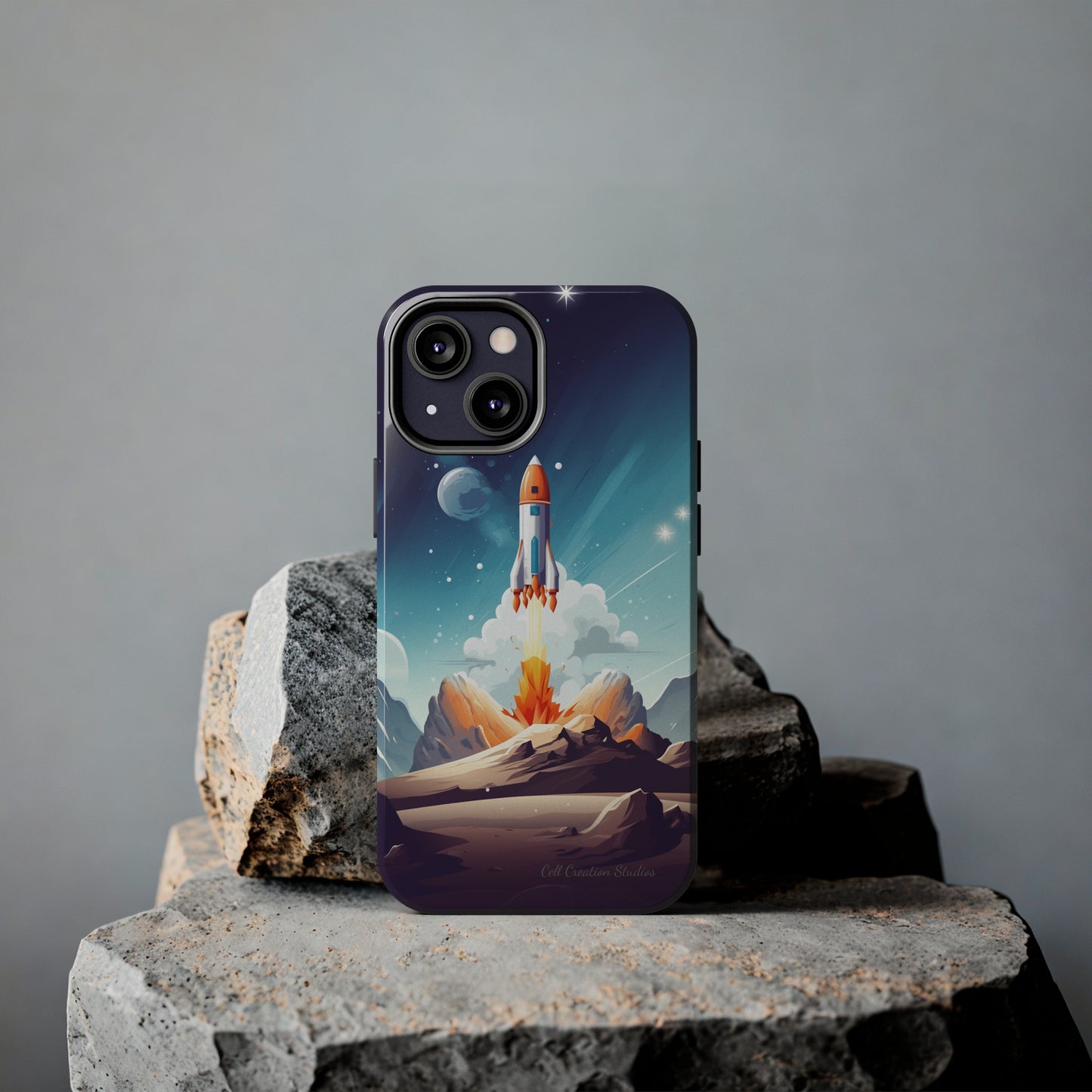 Introducing our "Galactic Odyssey" Cell Phone Case – Launch Your Device into Adventure -Tough Phone Cases