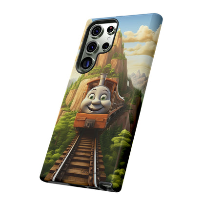 The "Mountain Journey Train" Character Phone Case-Tough Cases