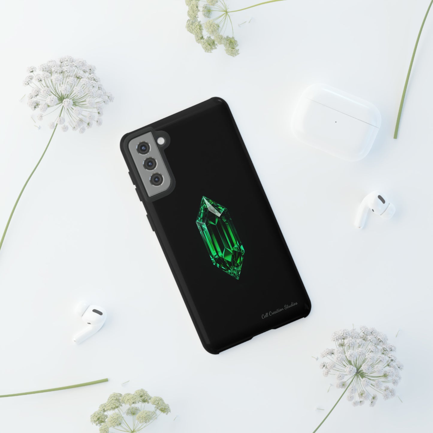 "Emerald Elegance" Phone Case -Tough Cases