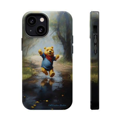 Introducing the "Winnie-The-Pooh Puddle Splash" Cell Phone Case – A Splash of Nostalgic Fun -MagSafe Tough Cases