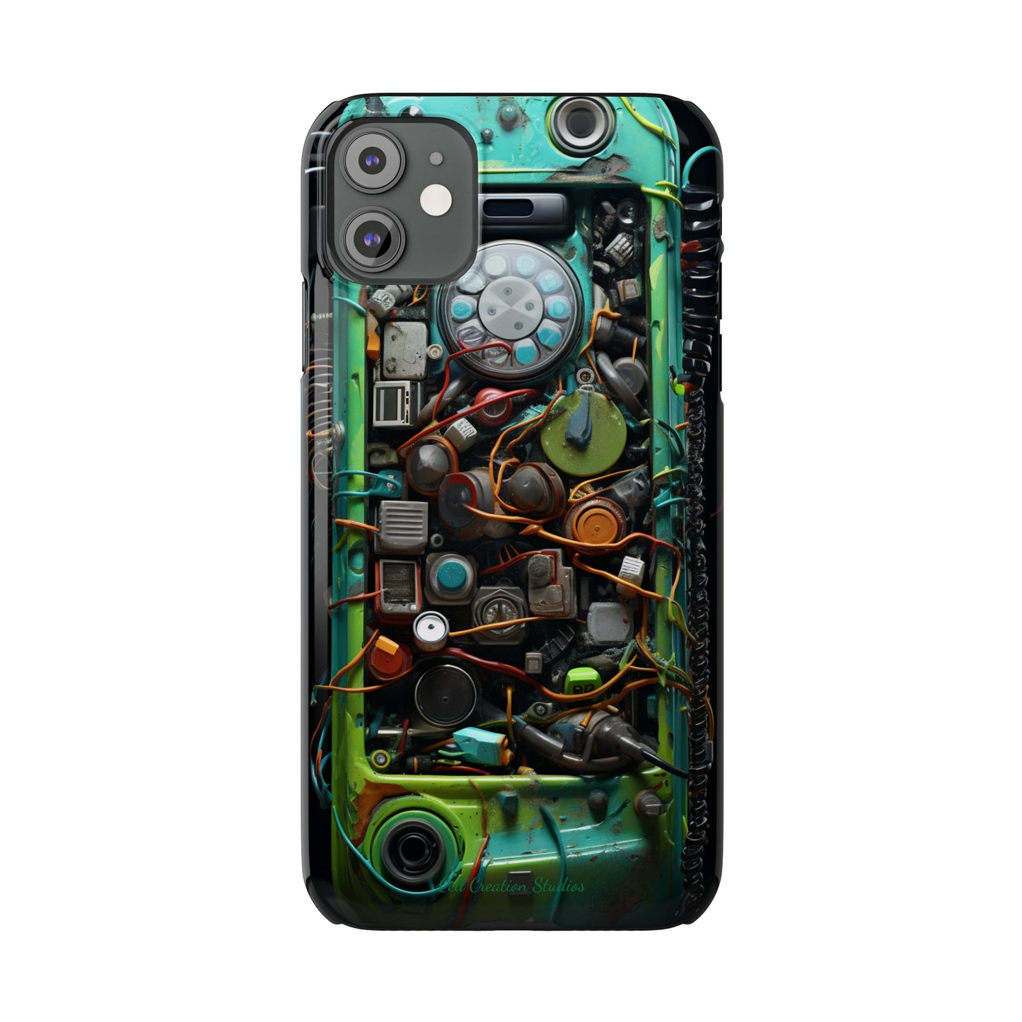 Introducing the "Mechanical Wonders" Cell Phone Case – Peek Inside with Intricate Cell Phone Inner Workings -Slim Phone Cases