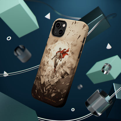 Introducing the "Heroic Guardian" Cell Phone Case – Unleash Your Inner Superhero with Captivating Design -MagSafe Tough Cases