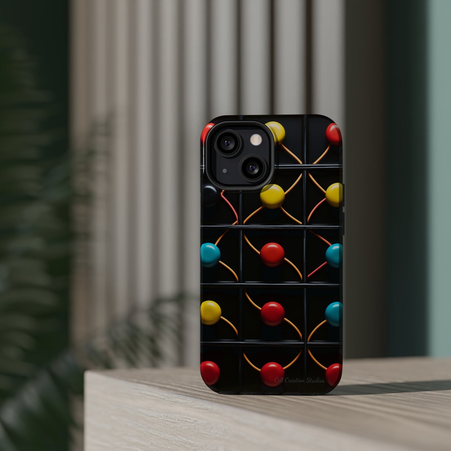 "Vibrant Spheres Fusion" -MagSafe Tough Phone Cases