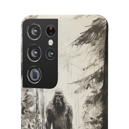 "Bigfoot in the Wilderness" Cell Phone Case – Encounter Bigfoot's Mystery -Snap Cases