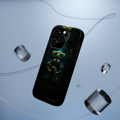 Introducing the "Galactic Advisor" Cell Phone Case - Embrace Alien Wisdom -MagSafe Tough Cases