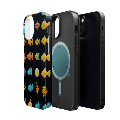 "AquaArt Fish" -MagSafe Tough Phone Cases