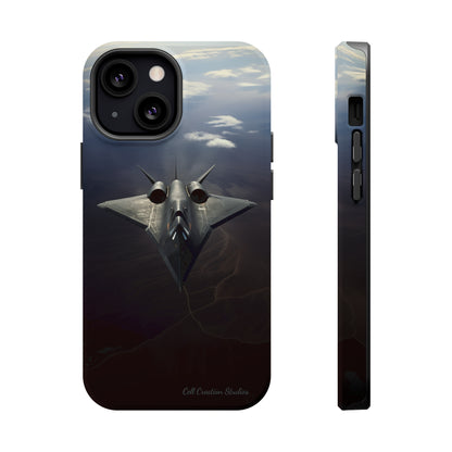 "Stealth Bomber Nightfall" Phone Case -MagSafe Tough Cases