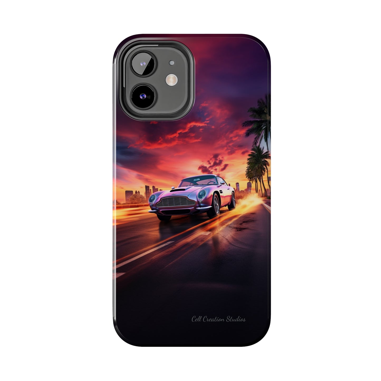 "Silver Aston Martin Racing" -Tough iPhone Cases