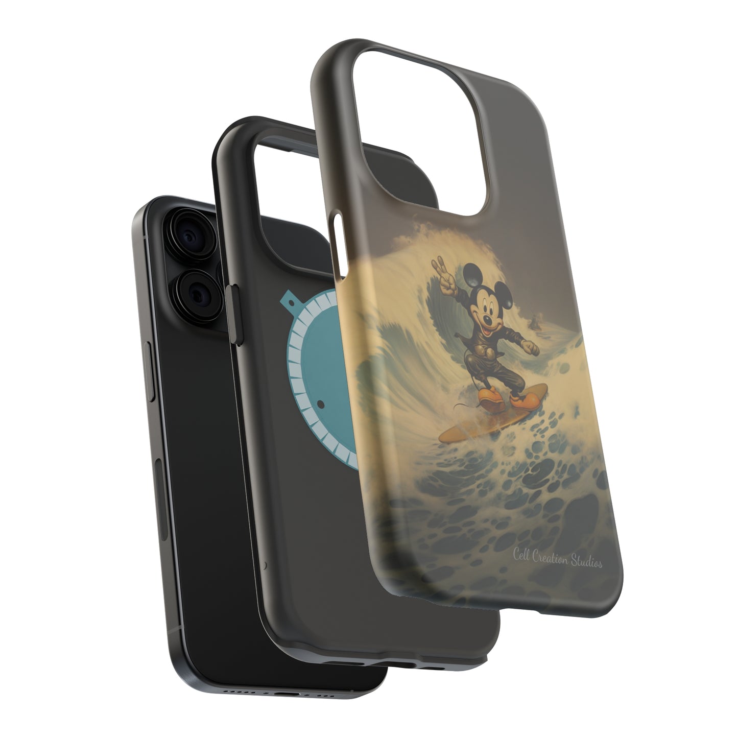 "Surf's Up Mickey" -MagSafe Tough iPhone Cases