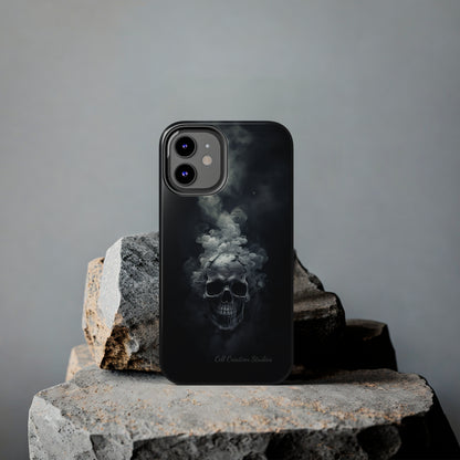 "Ethereal Skull Noir" -Tough iPhone Cases