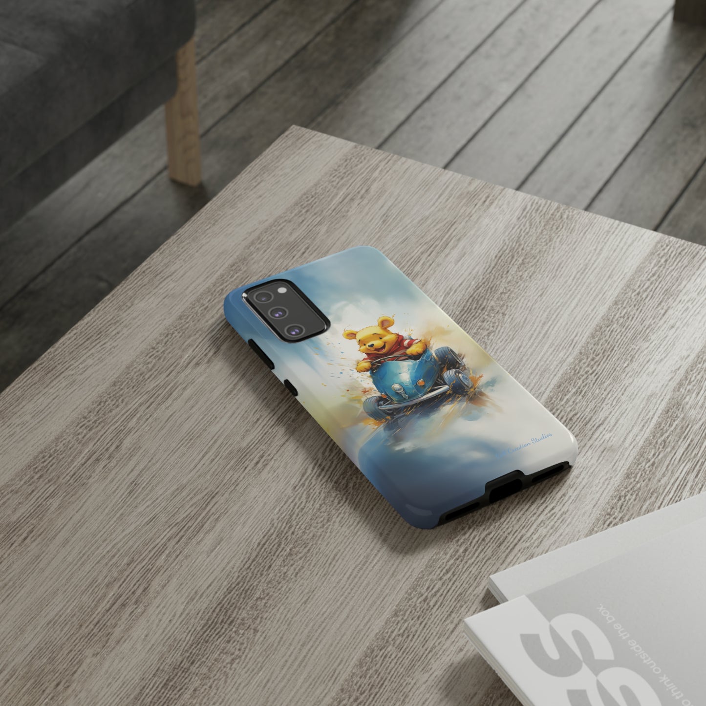 "Winnie-the-Pooh's Race Day" Phone Case -Tough Cases