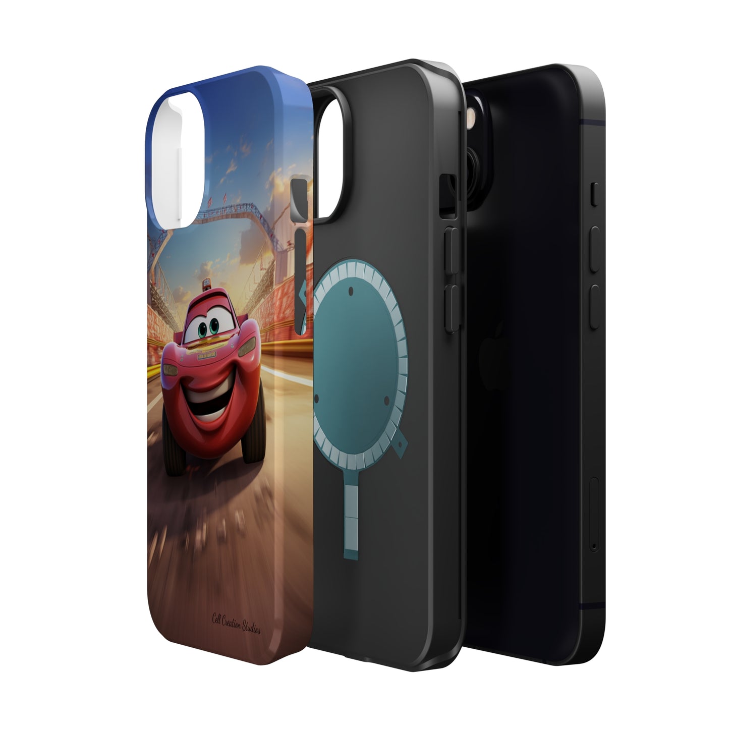 The " Smiling Red Racer" Phone Case -MagSafe Tough Cases