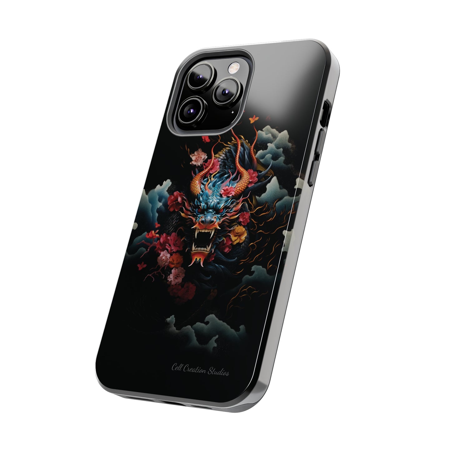 Introducing the "Japanese Dragon Majesty" Cell Phone Case – Embrace the Legend in Style -Tough Phone Cases