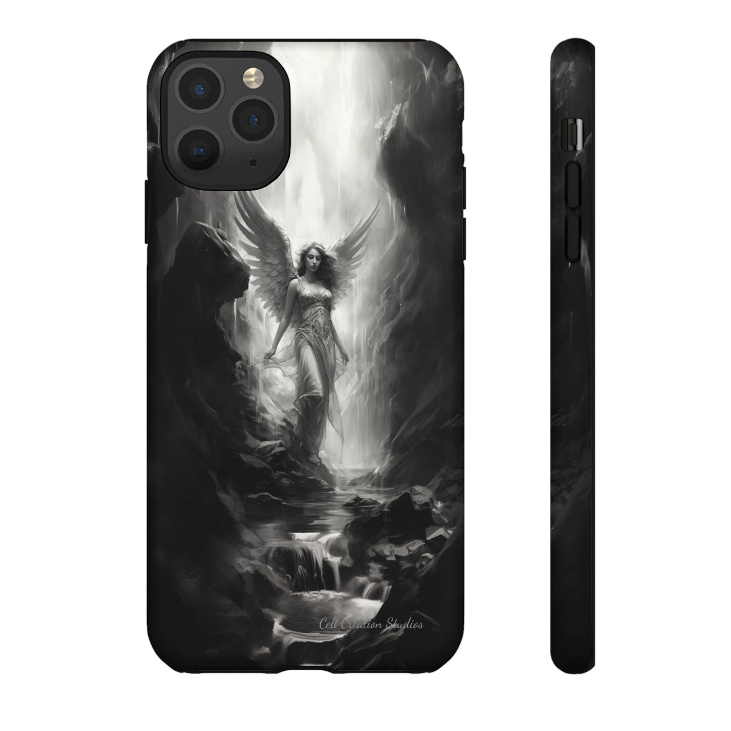 "Seraphic Streams" Angelic Ravine Phone Case -Tough Cases