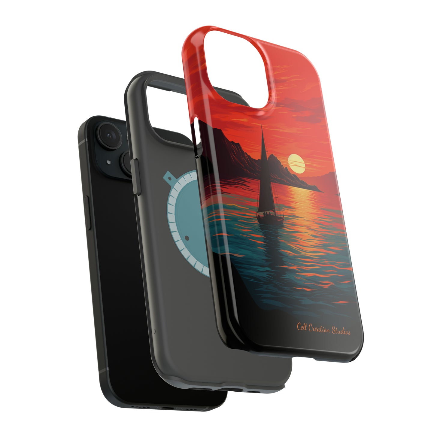 "Serenity at Sunset" -MagSafe Tough iPhone Cases