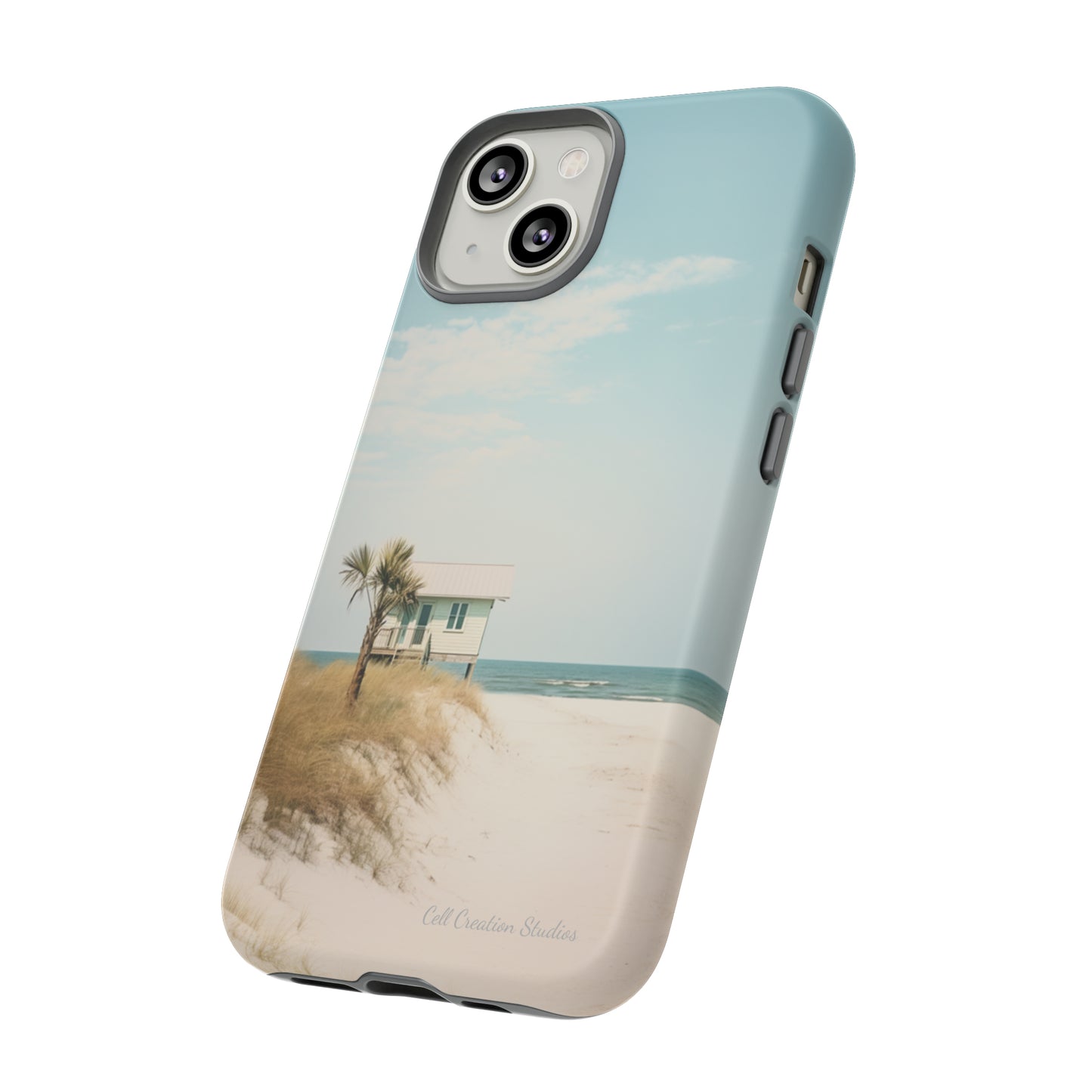 "Seaside Haven" -Tough iPhone Cases