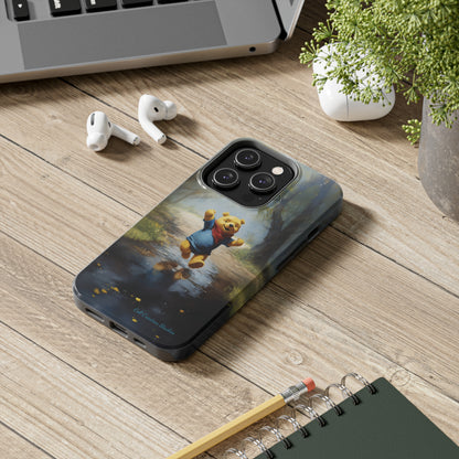 Introducing the "Winnie-The-Pooh Puddle Splash" Cell Phone Case – A Splash of Nostalgic Fun -Tough Phone Cases