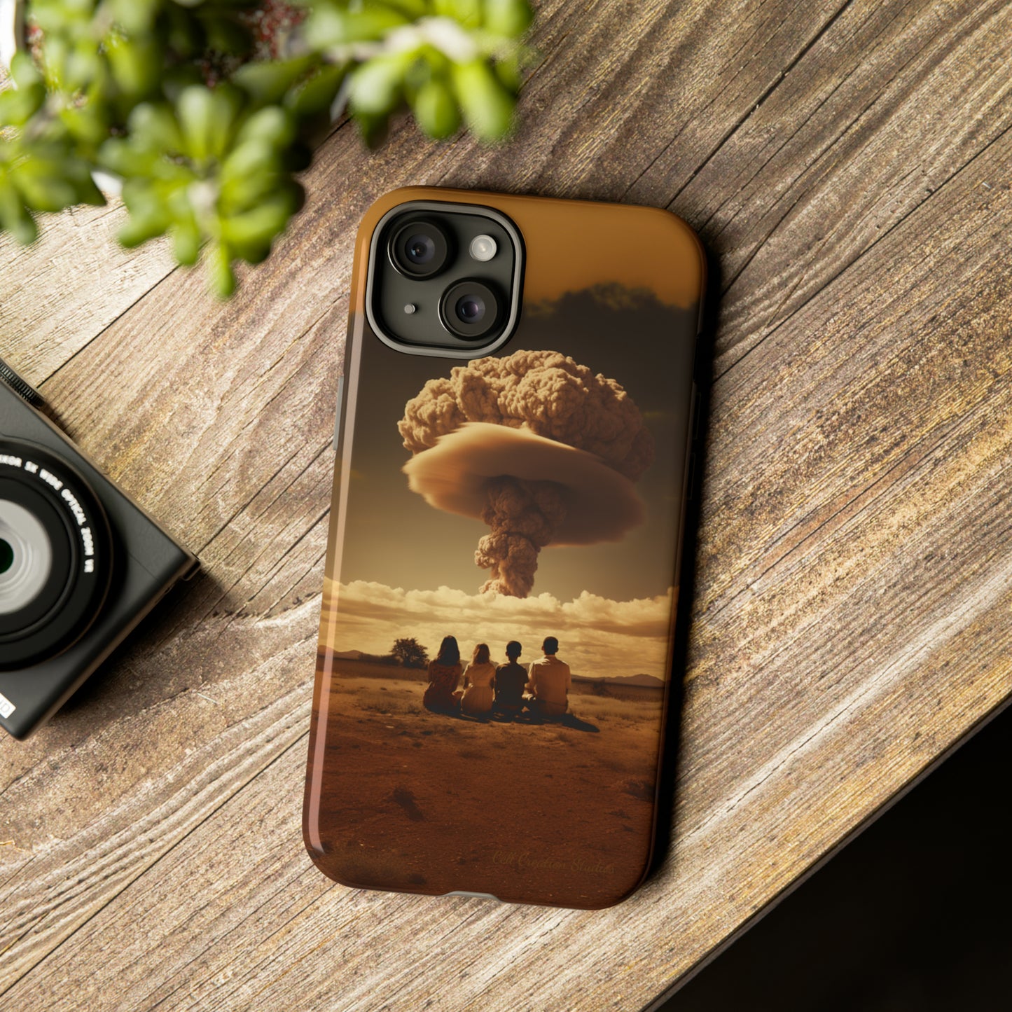 Introducing our "Skywatchers" Cell Phone Case - A Thought-Provoking Design -Tough Cases