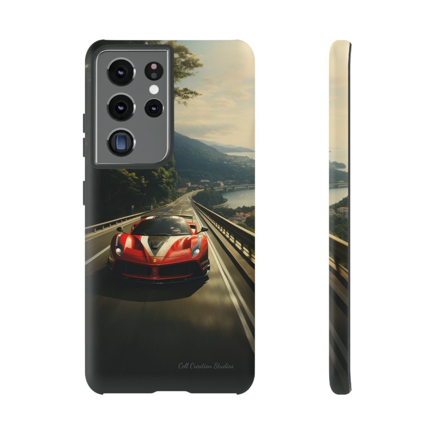 "Tropical Thrill Ferrari Edition" -Tough Samsung Phone Cases