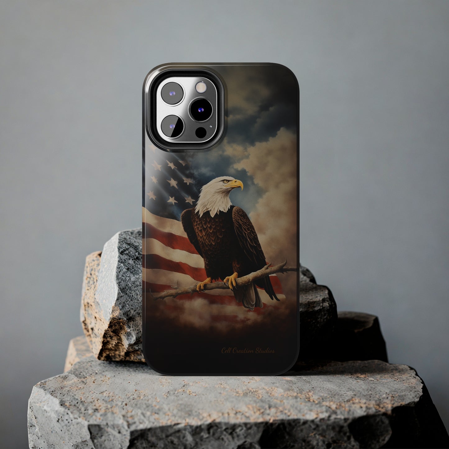 Introducing the "Eagle's Majesty" Cell Phone Case – Soar with American Pride -Tough Phone Cases