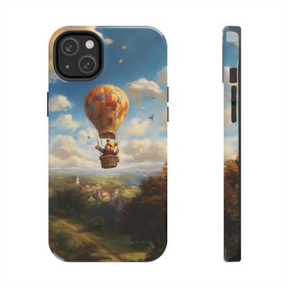 Introducing the "Winnie-The-Pooh's Balloon Adventure" Cell Phone Case – Soar to New Heights in Style -Tough Phone Cases