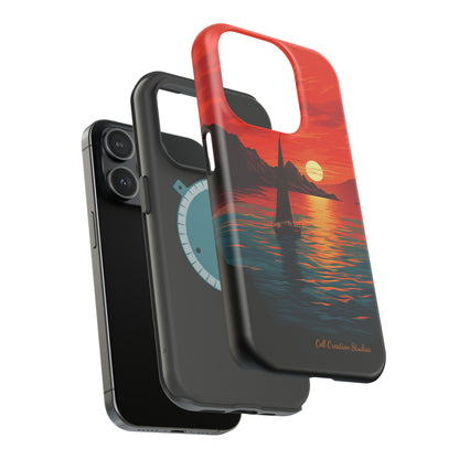 "Serenity at Sunset" -MagSafe Tough iPhone Cases