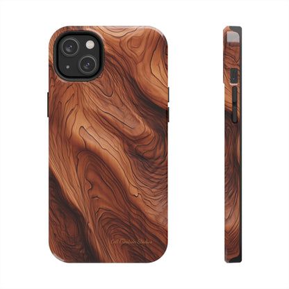 The "Eternal Woodgrain" Phone Case -Tough Phone Cases