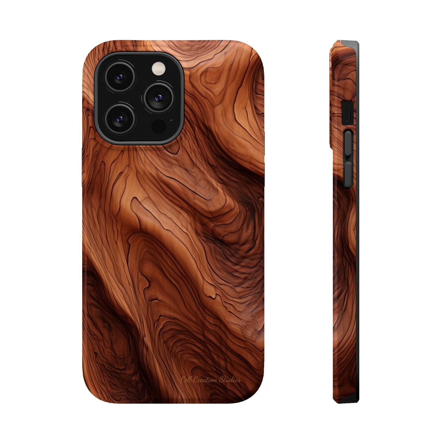 The "Eternal Woodgrain" Phone Case -MagSafe Tough Cases