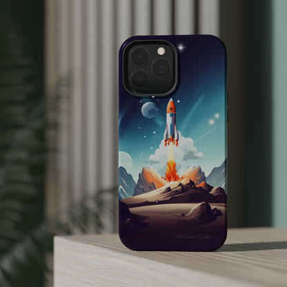 Introducing our "Galactic Odyssey" Cell Phone Case – Launch Your Device into Adventure -MagSafe Tough Cases